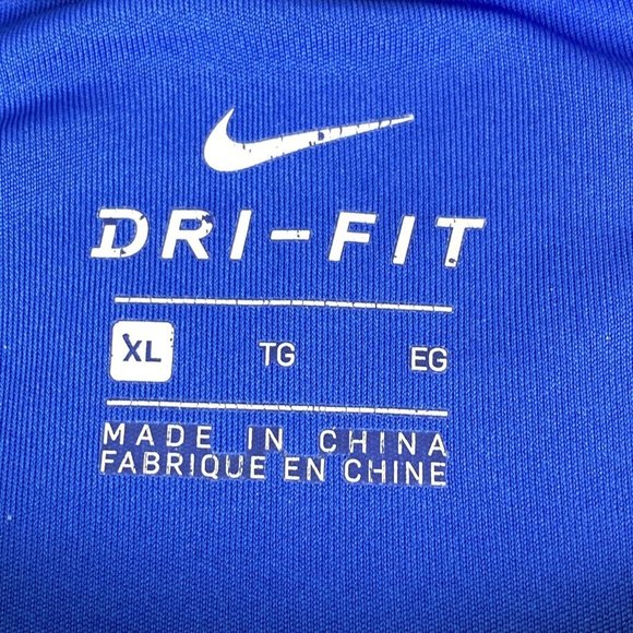 Nike Boys Player GFX Shirt Boys XL Logo Blue - Picture 4 of 9